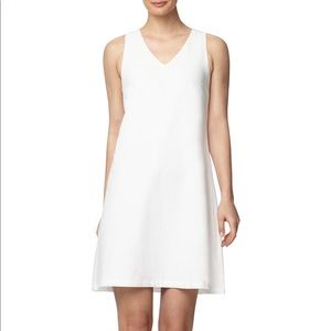 Anne Klein Sleeveless A-Line White Minidress - L